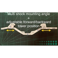 JDV New Limited Edition C1 Class 1 LCG Chassis JDV-HCH-C1 V2 3mm Aluminium LCG Chassis