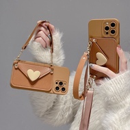 Softcase Beautiful Heart Wallet TDH60 EQ06 for All Types of HPXiaomi Redmi A1 A1+ A2 A3 4A 4 4X 5 5A