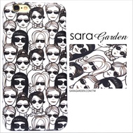 【Sara Garden】客製化 手機殼 蘋果 iPhone 6plus 6SPlus i6+ i6s+ 墨鏡 個性 女孩 手工 保護殼 硬殼