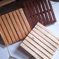 .. POT MAT, POT MAT, HEAT RESISTANT WOODEN COAT, MINIMALIST FHOTO MAT