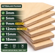 Custom Plywood Board 3mm-15mm,Free cutting&DIY/Model/Cabinet
