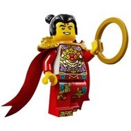 LEGO MK168 Monkie Kid 80057: Nezha Minifigure - Red Legs with Accessories