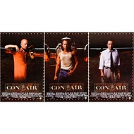 💢1 set 3 แผ่นจ้า💢 Handbill CON AIR (1997)แฮนด์บิล/ใบปิดหนัง  เรียงต่อกันเป็นรูปเครื่องบิน เก๋สุดๆ