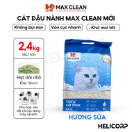 Cát Mèo Max Clean Cát Đậu Nành Tofu Cát Vệ Sinh Cho Mèo Max Clean - HeLiCorp