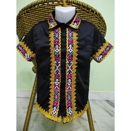 Baju tradisional Moden kanak kanak Sabah/Kemeja budak lelaki Rungus