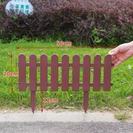 Plastic Fence Brown Garden Fence Small Fence Indoor Small Fence Decorative Fence Kindergarten