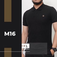 Kaos Pria Kaos Kerah Polos Monkl Bahan Lakos