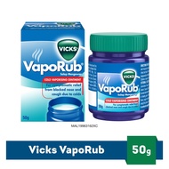 VICKS Vaporub Cold Vaporizing Ointment 50g