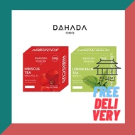 [Dahada] Lemon Balm Tea / Hibiscus Tea (1.2g x 100T) Diet Inner Beauty Tea