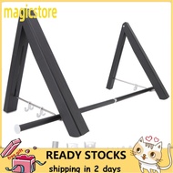 Magicstore Retractable Clothes Rack Black Foldable Design Aluminium Wall Mounted HG