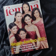 majalah Femina cover wajah Femina 2002