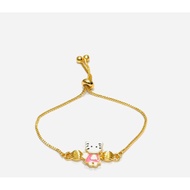 KT8PKT . XUPING DRAWBAND BRACELET (BUSINESS PACKAGE) FLEXIBLE GOLD PLATED CHILDREN