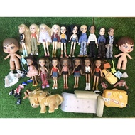 [Preloved] Lil Bratz + Baby Bratz + Accessories lot set