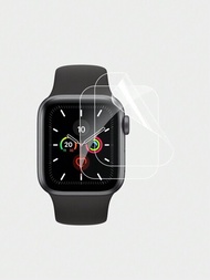 2入組超清晰,無氣泡,高清晰度,觸摸靈敏,防刮擦,自愈合軟式水膜,兼容蘋果手錶ultra/s8/蘋果手錶9系列