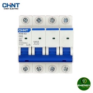 Áp tô mát 4P Chint AC - Aptomat CHINT NXB-63 4P Chint AC 32A 40A 63A 100A 125A - Thiết Bị Điện ENERG