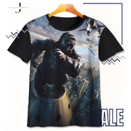 King Kong Kingkong Children's T-shirt-4-designWD Umakuka Anime Children's Clothing - JKids Store