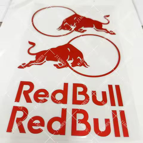 New Red Bull Vinyl Stickers Motorcycle Helmet Decals