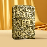 【ZIPPO官方旗艦店】金色唐草防風打火機 Z-094