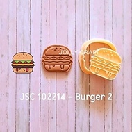 Cookie cutter mini cookies BURGER 2