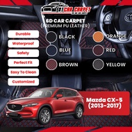 Mazda CX-5 (2013-2017) Vip 6D Car Carpet PU Leather Car Mat Floor Mat Carmat Karpet Kereta