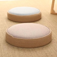 Japanese Style Futon Cushion Tatami Cushion Round Fabric Pier Balcony Bay Window Floor Sitting Zen H