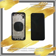 housing / casing iphone xr copotan original bekas kemulusan 80% - BLACK