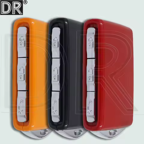 DR 4 Button Colorful Replacement Car Remote Key Shell Case For Volvo T5 T6 T8 XC40 XC60 S90 V90 XC90