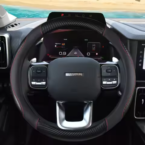 Car Steering Wheel Cover 38cm For Haval H9 2025 Dargo 2024 M6 Plus H6 Hev F7 Jolion H3 H5 F7x Jolyon