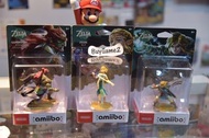 (全新3件裝) Switch Amiibo Figure: 林克 LINK+ 薩爾達公主 + 加儂多夫 Ganondorf (薩爾達傳說~ 王國之淚) - The Legend of Zelda~ Tears of the Kingdom Breath of Wild 2 荒野之息 續集