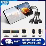 Tmdzusb HUB 3 Ports Micro Adapter OTG Splitter HUB Cae Spliter Connector Adapter
