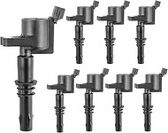 Ignition Coil DG511 Compatible with Ford Lincoln Expedition Explorer F-150 Super Duty Mustang Mounta