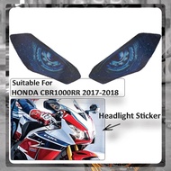 For HONDA CBR1000RR CBR 1000RR CBR1000 RR 2017 2018 Motorcycle 3D Front Fairing Headlight Guard Stic