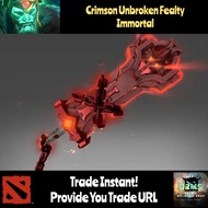 Dota2 Wraith King (Wk) Crimson Unbroken Fealty Immortal