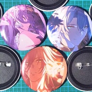 Honkai : Star Rail - Pin Up Button / Pin Press Peniti 58mm Unofficial [ Amphoreus Character ver] HSR