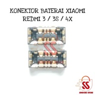 Soket Baterai Xiaomi Redmi 3 3S 4X Konektor Batre