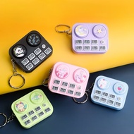 DJ stress relief creative music keychain