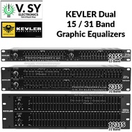 2023 Original Kevler S Series Dual 15 / 31 Band Graphic Audio Sound System Equalizer for Amplifier 215S 231S 1231S 215 231 1231 EQ | tags: konzert dbx