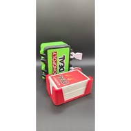 NEW Monopoly Deal Card Case Monopoly deal Card Box Card holder DEAL card Monopoly Bid Card Case Mono