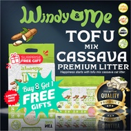 WINDY & ME - TOFU MIX + CASSAVA CAT LITTER 6L / 2KG