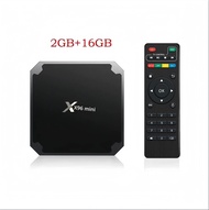 กล่องสมาร์ททีวี X96 Mini Android 9 Allwinner H313 Youtube 4K 1080P WiFi 2.4G LAN Ethernet Google Str