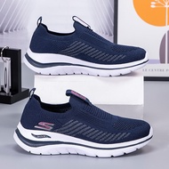 One Pedal Breathable Lightweight Fashion Casual Shoes Men Women Mesh One Pedal Walking Shoes Travel 