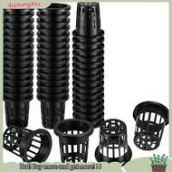 [dizhong2vs]100 Pack 1.77 Inch Net Cups Slotted Mesh Wide Lip Filter Plant Net Pot Bucket Basket for Hydroponics Aquaponics Orchids