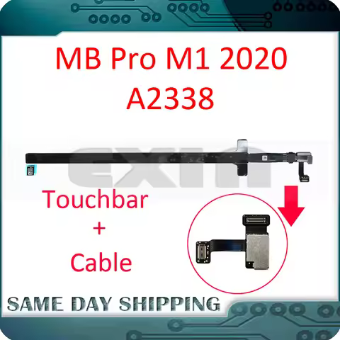 New A2338 Touch Bar for Macbook Pro Retina 13" A2338 Touchbar with Cable Replacement 2020 2022 Year