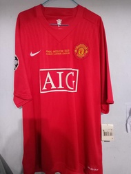 Jersey Original MU Home 2007/2008 Final Moscow