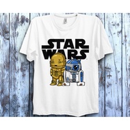 Star Wars Boba R2-D2 And C-3Po Cute Cartoon Unisex Adult Tee 52117