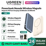 UGREEN Powerbank Magsafe Wireless Magnetic Fast Charging 20000Mah 10000Mah PD 30W 20W ATL Batterai M