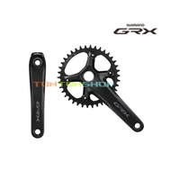 SHIMANO GRX GRAVEL Crank Set FC-RX610 1x12 Speed Single Disc Large Plate 38T 40T Leg Length Specific