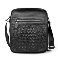 ผู้ชายหนังแท้กระเป๋าMessengerย้อนยุคC Rossbodyกระเป๋ากระเป๋าสะพายไหล่สบายๆ