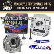 ATAKA 2V Cylinder Head For Honda Wave125 i/KYZ/Xrm125 Fi/Rs125 Fi 24/29MM 24/28MM 26/30MM