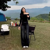 Kulot JEANS Celana Sekena HIGHWAIST KULOT GOMBRONG Celana LONG GOMBRONG / Pants Seken